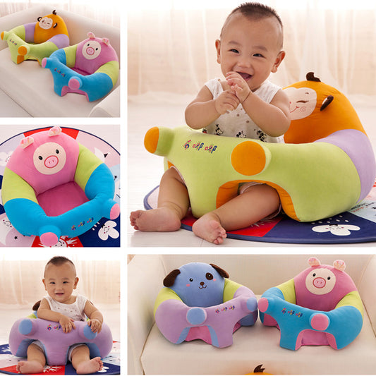 Baby Seats & Sofa Only Cover No Filling Baby Chair Toddler Nest Puff Children Washable Kids Bean Bag Cartoon Skin Upscale Kids