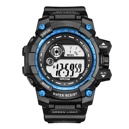Waterproof Luminous Digital Display Men's And Women's Electronic Watch