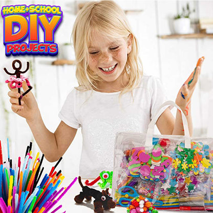 Handmade Toy Set Children's Day Gift Home School Supplies Craft Set DIY Kit