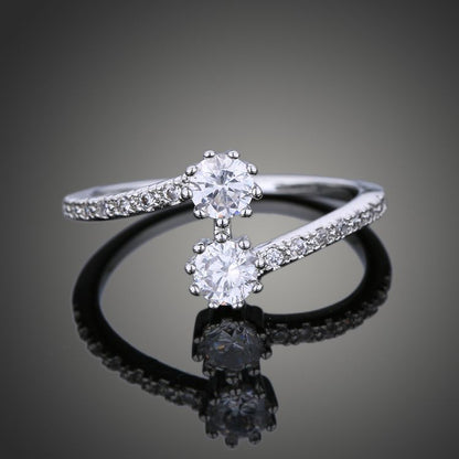 Foreign trade explosion hand ornament, European and American luxury, high-grade, zircon ring speed selling eBay wedding engagement ring