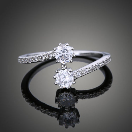 Foreign trade explosion hand ornament, European and American luxury, high-grade, zircon ring speed selling eBay wedding engagement ring