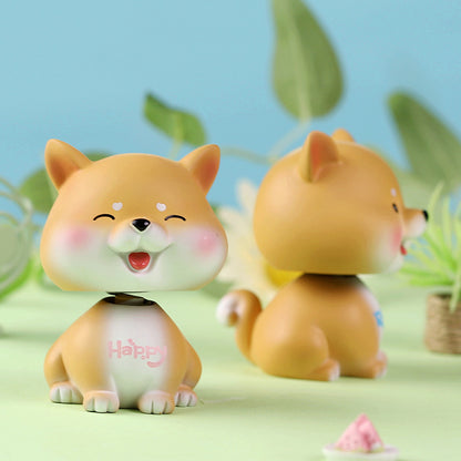 Car Decoration Resin Craft Cartoon Cute Animals Car Interior Decoration Supplies